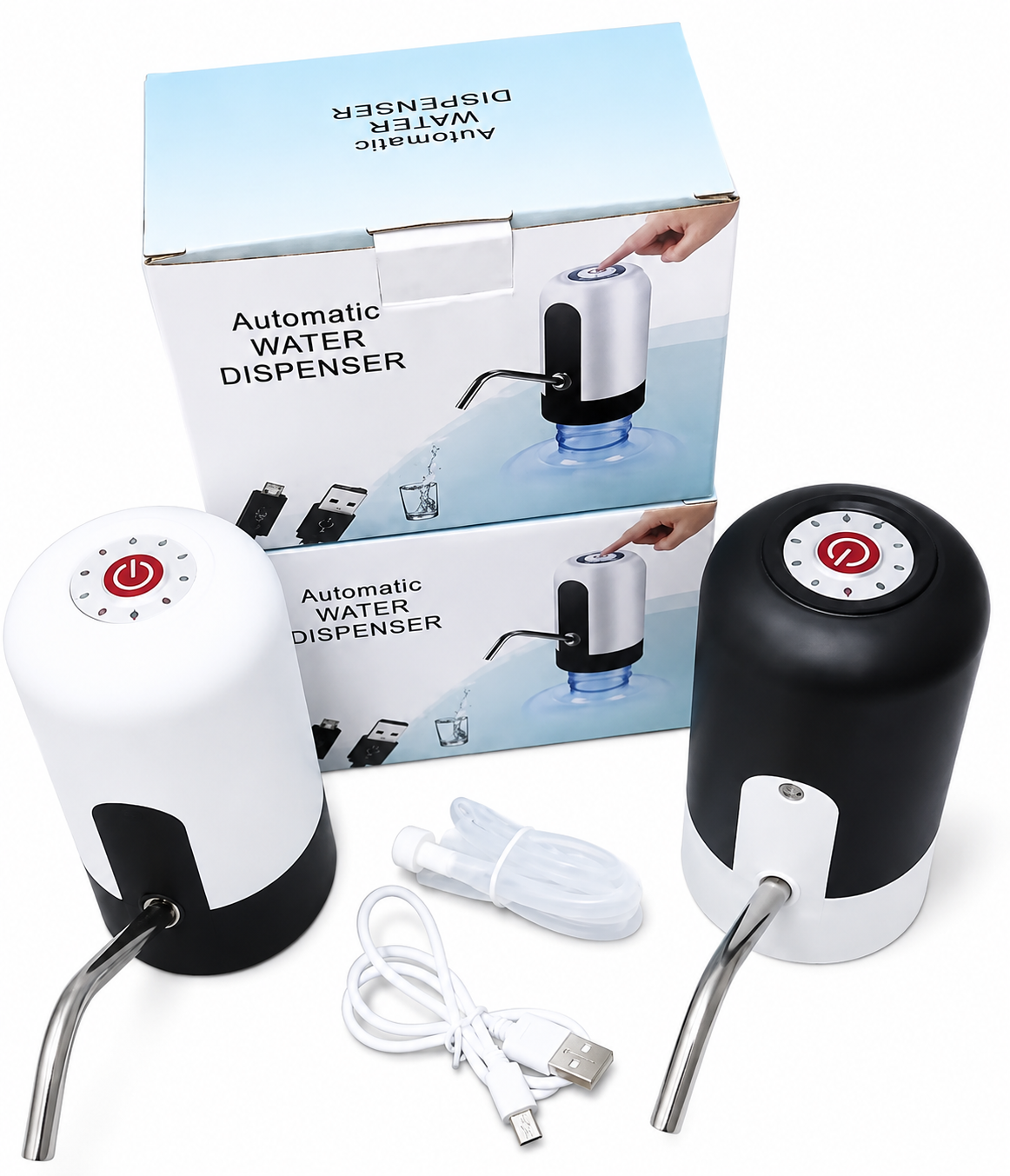Automatic Rechargeable Water Bottle Dispenser Pump