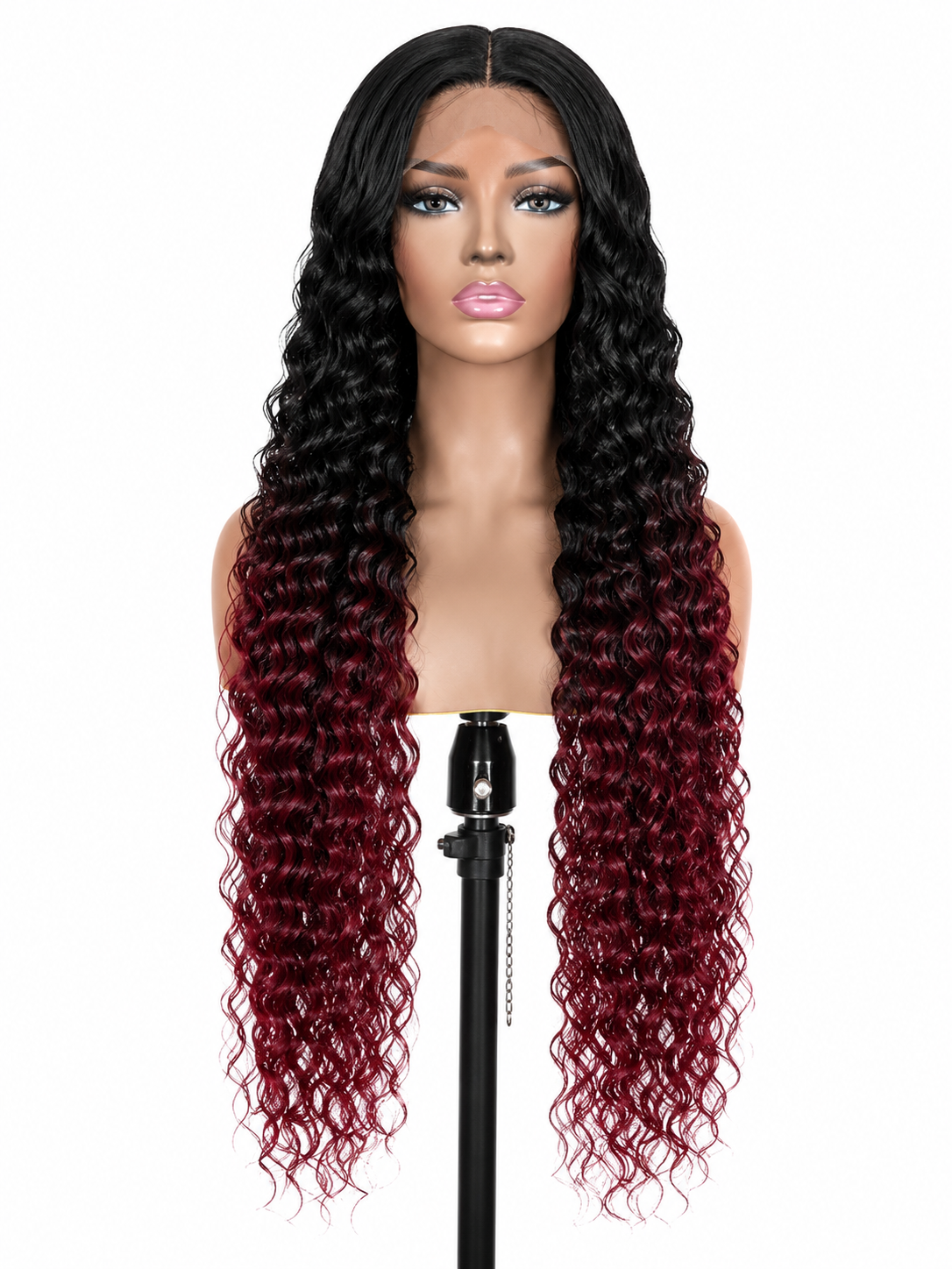 13×4 Blend Hair Deep Wave Wig