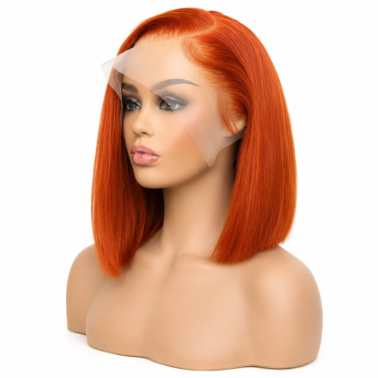 Ginger Glow Lace Front Bob Wig