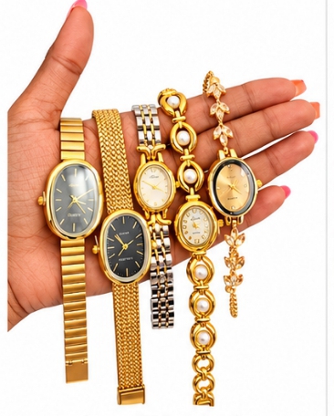 5-Piece Women's Luxury Watch Set