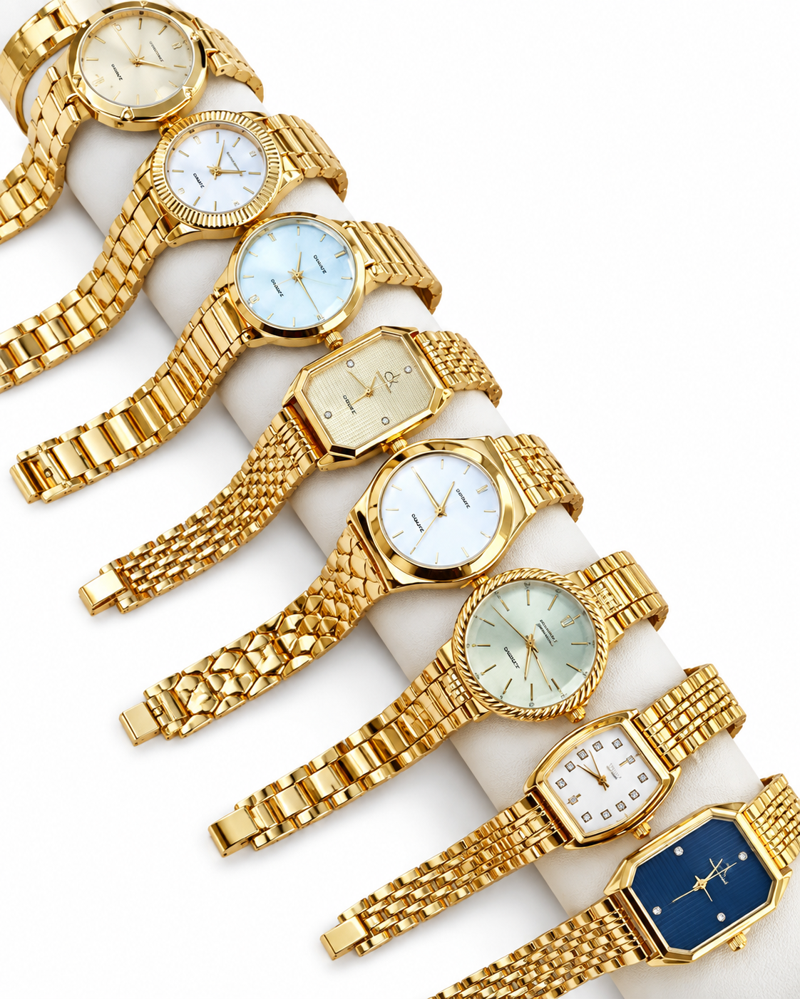 Luxury Gold-Tone Ladies Wristwatch